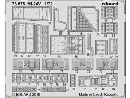 Mi-24V 1/72 recommended for ZVEZDA