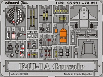 F4U-1A recommended for TAMIYA 66775