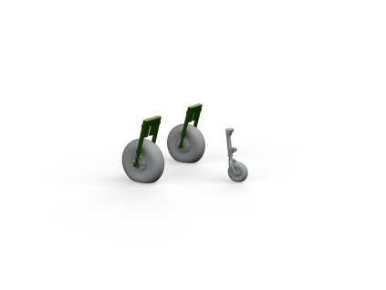 Beaufort Mk.I wheels 1/72 recommended for AIRFIX