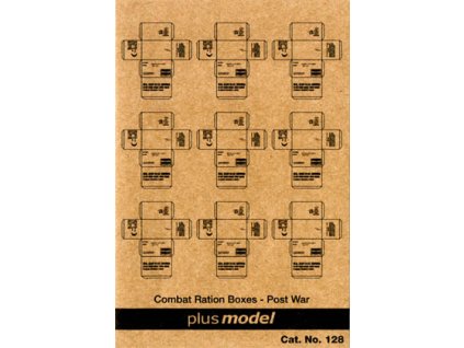 1/35 U.S. Cardboard Boxes - postwar period