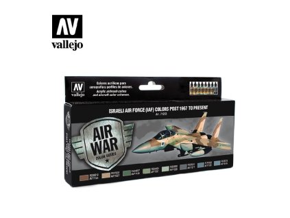 Vallejo Model Air IAF Set 71203 Israeli Air Force (IAF) Colors Post 1967 To Present (8)