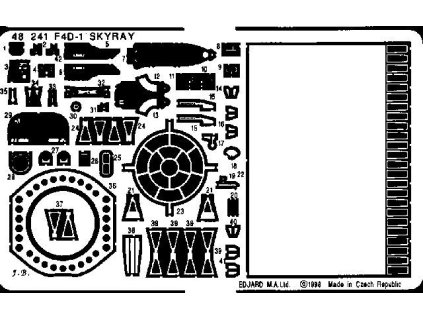 F4D-1 Skyray recommended for TAMIYA