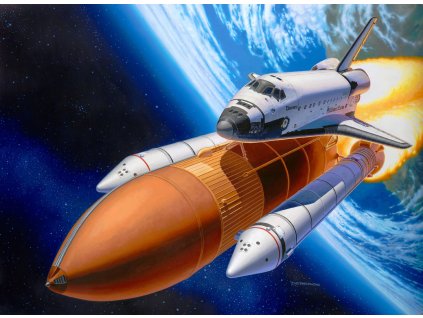 Revell 04736 - Space Shuttle Discovery+Booster Rockets (1:144)