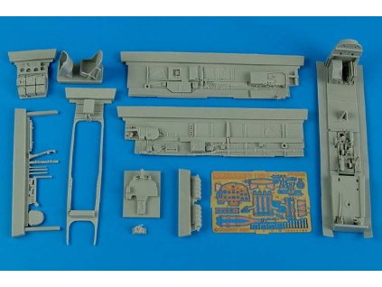 1/48 Bf 110D-3 cockpit set