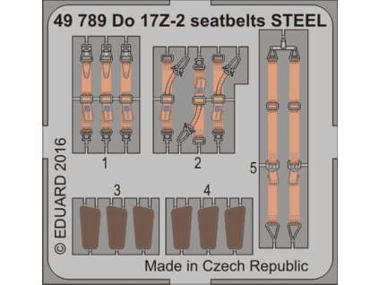 Do 17Z-2 seatbelts STEEL recommended for ICM