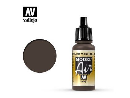 Vallejo Model Air 71039 Hull Red Color (18 ml)