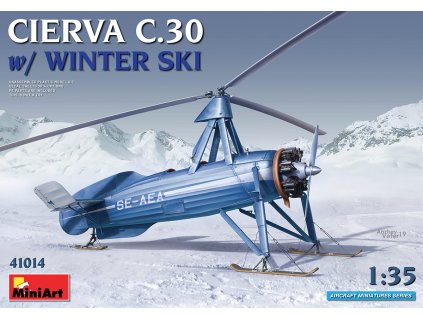 1/35 Cierva C.30 with Winter Ski