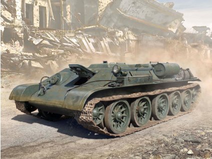 1/35 T-34 “Tyagach” Model 1944, Soviet Recovery Machine