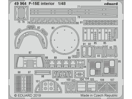 F-15E interior 1/48 recommended for GREAT WALL HOBBY