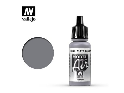 Vallejo Model Air 71072 Gun Metal (17ml)