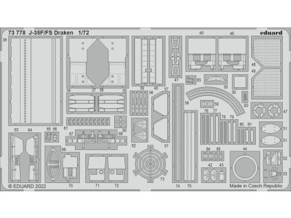 J-35F/FS Draken 1/72 recommended for HASEGAWA/HOBBY 2000