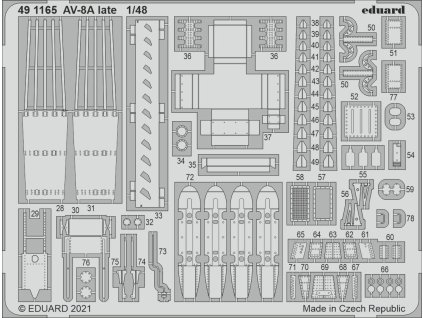 1/48 AV-8A late for KINETIC kit