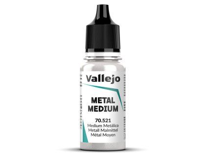 Vallejo Game Color 70521 Metal Medium Auxiliary (18 ml)