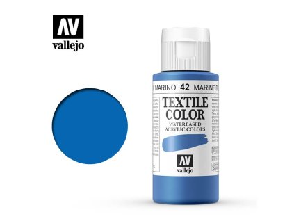 55391 24002 textile color vallejo marine blue 42 60ml