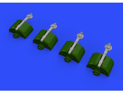 1/72 B-24 turbochargers  for EDUARD/HASEGAWA kit