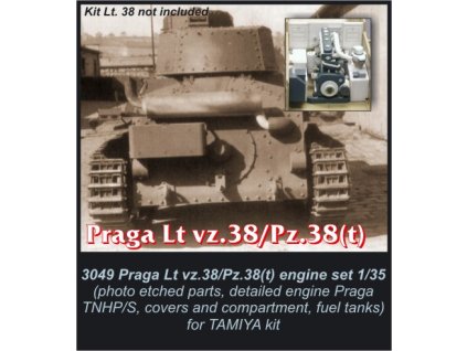 1/35 Praga Lt.38/Pz.38(t) - engine set for TAM