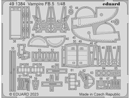 Vampire FB.5 1/48 recommended for AIRFIX