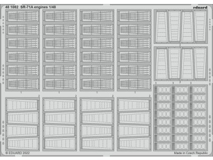 SR-71A engines 1/48 recommended for REVELL