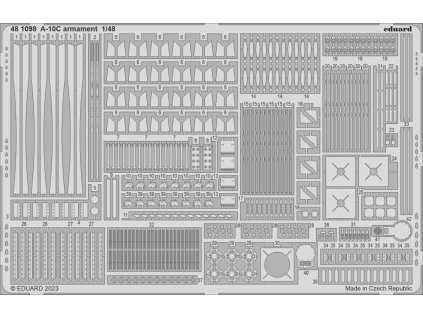 A-10C armament 1/48 recommended for HOBBY BOSS