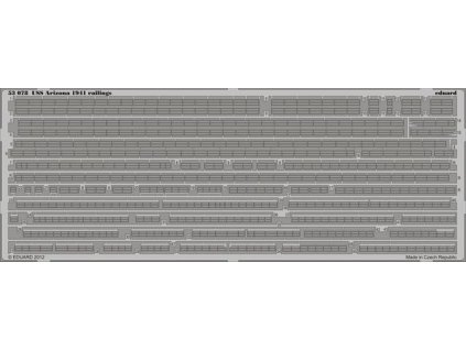 1/350 USS Arizona 1941 railings for HOBBY BOSS kit