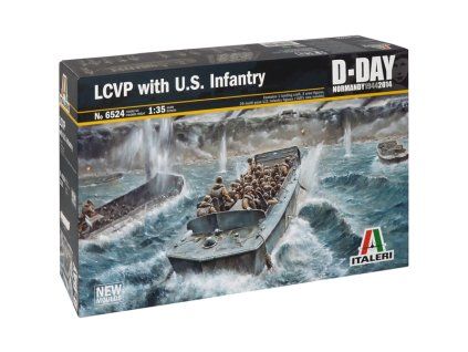 Italeri 6524 LCVP with US Infantry 1/35