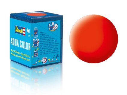 Revell 3698 Acrylic Paint 36125 Matt Luminous Orange