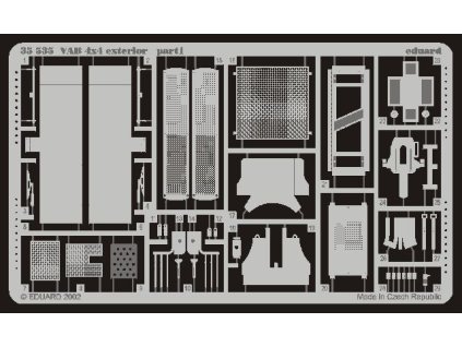 1/35 VAB 4x4 exterior for HELLER kit