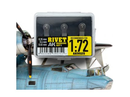 5639 rivet marking set 1 for 1 72 scale