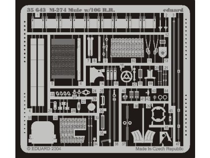 1/35 M-274 Mule w/106 R.R. for DRAGON kit