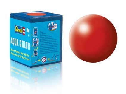 Revell 3750 Acrylic Paint - 36330: Fiery Red Silk
