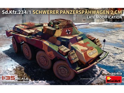 57032 1 35 sd kfz 234 1 schwerer panzerspahwagen 2 cm late mod