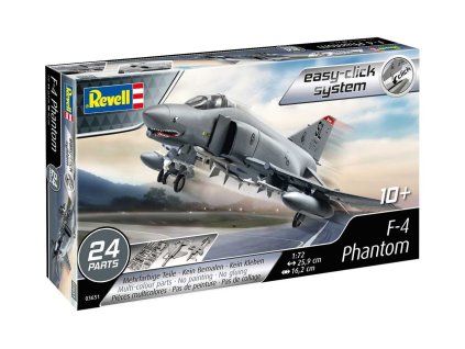 Revell 03651 EasyClick F-4 Phantom Aircraft 1/72
