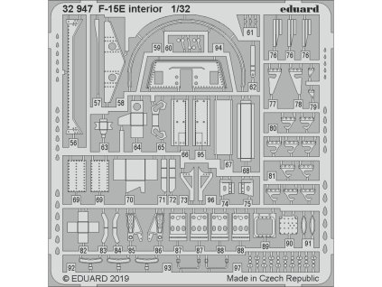 F-15E interior 1/32 recommended for TAMIYA