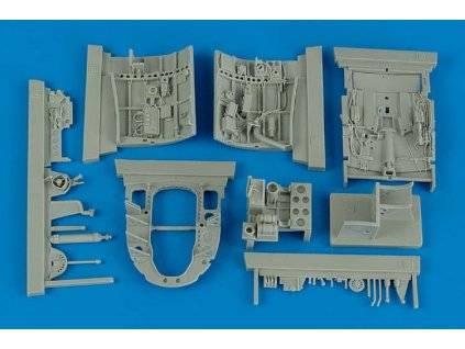 1/32 A6M5 Zero Fighter cockpit set