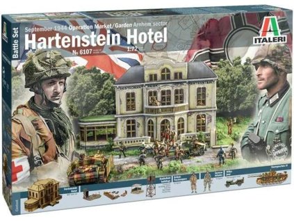 Model Kit diorama 6107 - Market Garden: Hotel Hartenstein (1:72)