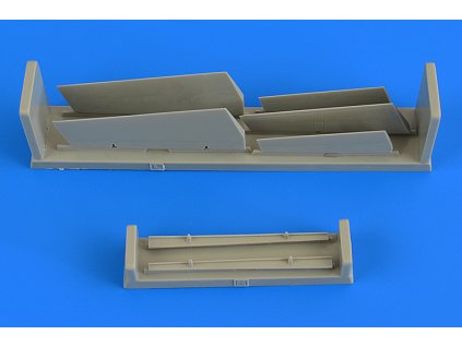 1/72 A-7 Corsair II control surfaces