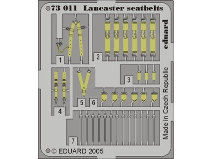 1/72 Lancaster seatbelts