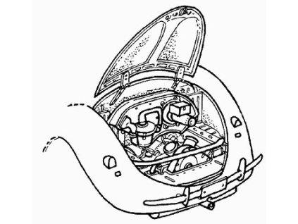 1/35 VW Beetle - engine set for CMK (VW boxer engi
