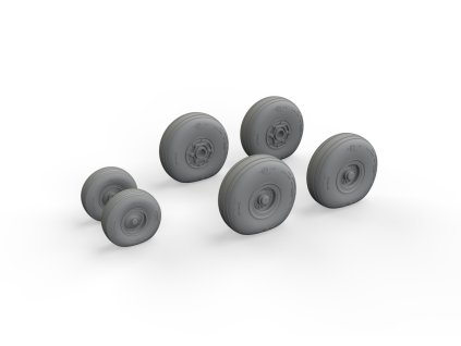 C-130 wheels 1/72 recommended for ZVEZDA