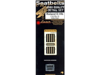 1/32 Roland D.VIB - Fabric Seat Belts  - pre-cut (laser) Wingnut Wings