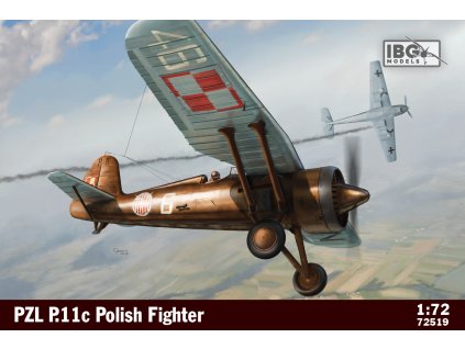 58301 1 72 pzl p 11c polish fighter plane ibg