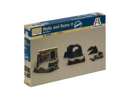 Italeri 6090 - WALLS AND RUINS II (1:72)