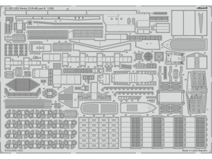 USS Nimitz CVN-68 part 6 1/350 recommended for TRUMPETER