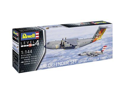 Revell 03789 Plastic ModelKit Airplanes Air Defender 1/144