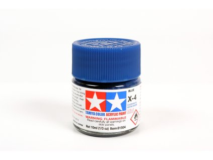 58925 tamiya 81504 acrylic mini x 4 blue