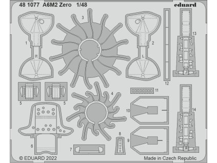 A6M2 Zero 1/48 recommended for EDUARD