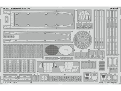 F-16D Block 50 1/48 recommended for KINETIC