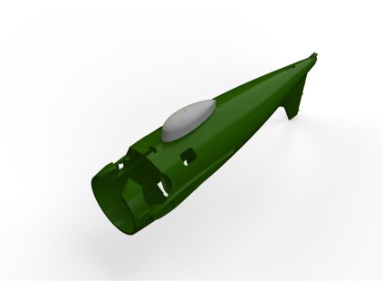 F4F 42gal ventral drop tank PRINT 1/72 recommended for ARMA HOBBY