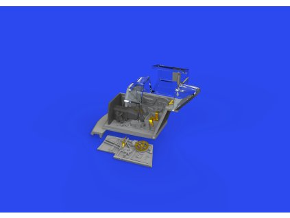 Bf 109G-4 cockpit PRINT 1/72 recommended for EDUARD