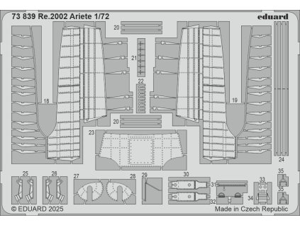 Re.2002 Ariete 1/72 recommended for ITALERI